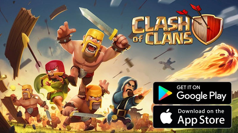 Hướng dẫn tải game Clash of Clans